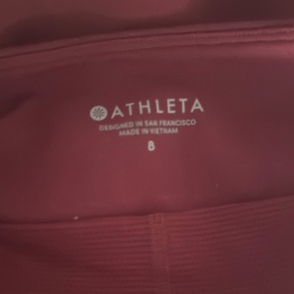 Athleta So-ho Burgundy Skirt/Skort - Picture 7 of 7